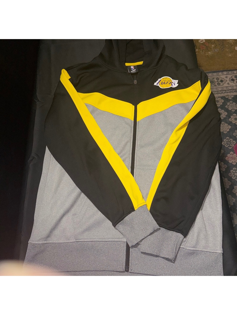 Los Angeles Lakers NBA Full Zip Hoodie Jacket